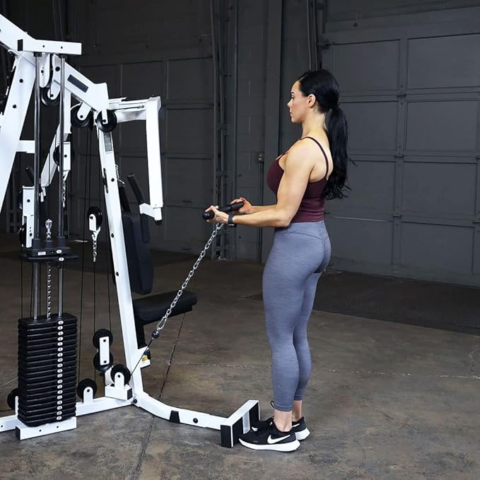 Body-Solid Multi-Station, Single Weight Stack Home Gym Machine, Arm & Leg - Image 8