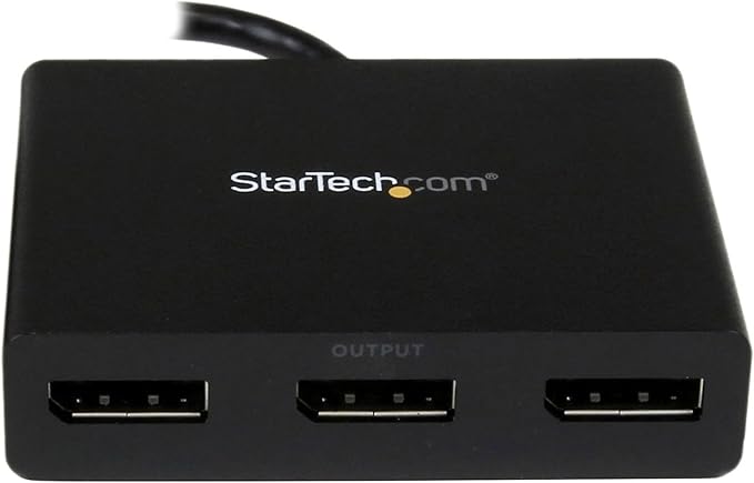 StarTech.com 3-Port DisplayPort 1.2 Splitter, DisplayPort to 3x DP - Image 2