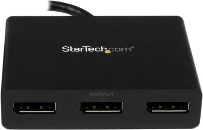 StarTech.com 3-Port DisplayPort 1.2 Splitter, DisplayPort to 3x DP - Image 2
