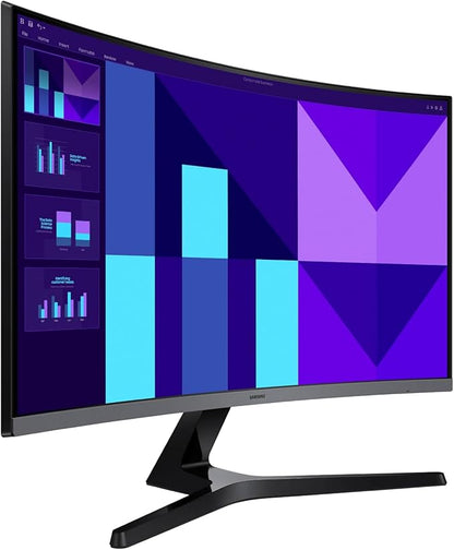 Samsung 32-inch S3 FHD 100Hz Curved Monitor, Game Mode, Eye Saver Mode - Image 12