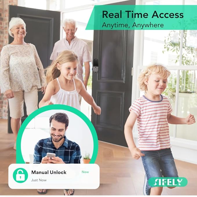 Built-in WiFi Fingerprint Smart Deadbolt - Image 9