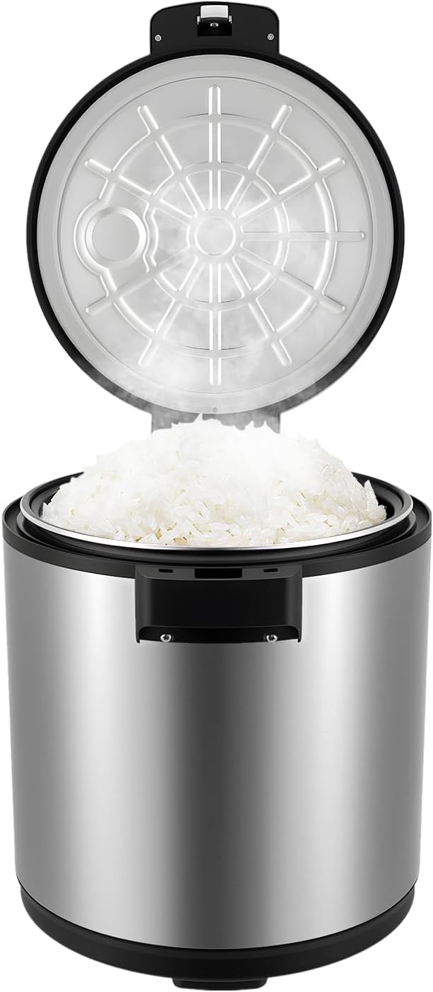 6.08 Gal Commercial Rice Warmer, Electric Non-Stick Pot Soup Warmers by Unknown