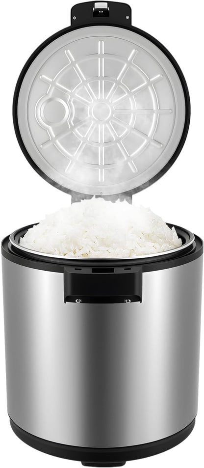 6.08 Gal Commercial Rice Warmer, Electric Non-Stick Pot Soup Warmers by Unknown