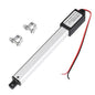 NORJIN Mini Electric Linear Actuator 12V, Speed 4mm/s, w/Mounting Brackets by NORJIN