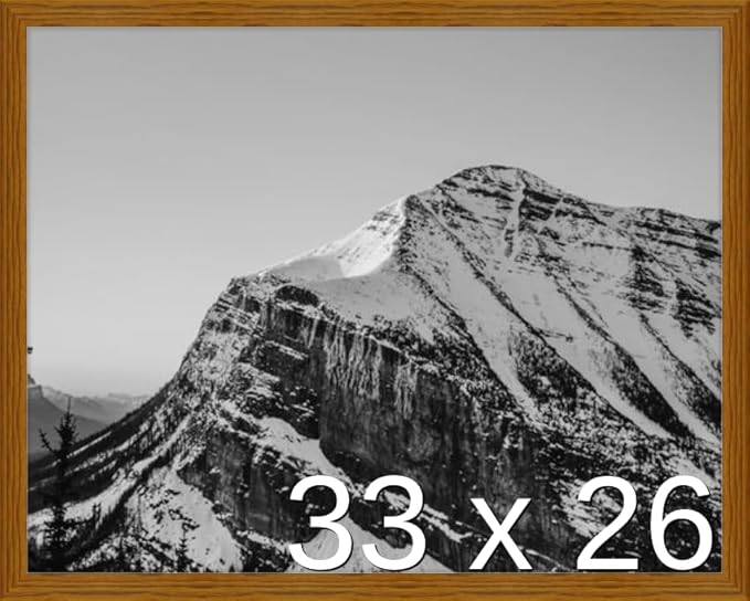 Frame It Easy 33 x 26 Hazel Wood Frame by FrameItEasy