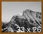 Frame It Easy 33 x 26 Hazel Wood Frame by FrameItEasy