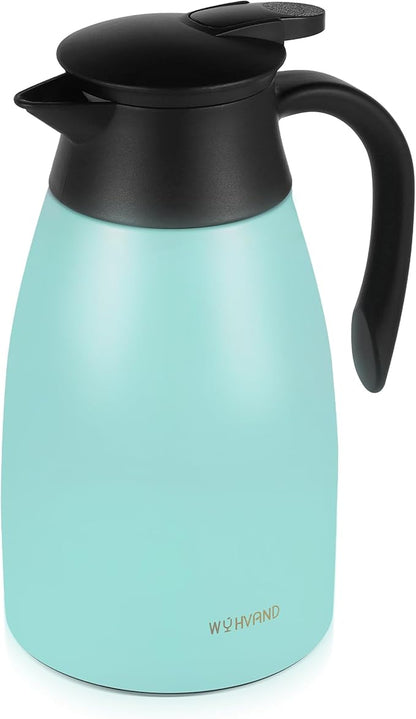 51 Oz Thermal Coffee Carafe, Stainless Steel Insulated Vacuum coffee crafts to by WYHVAND