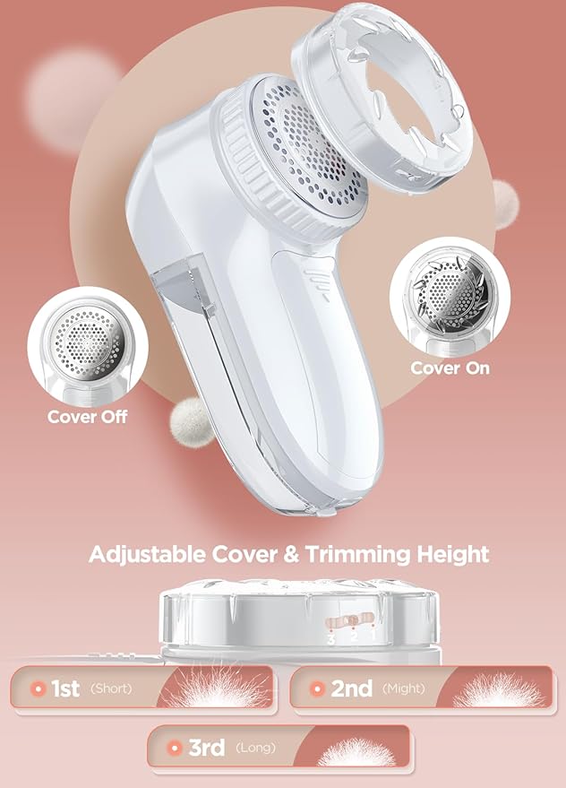 Bymore Fabric Shaver, Lint Remover, Lint Shaver Defuzzer Sweater Shaver - Image 4