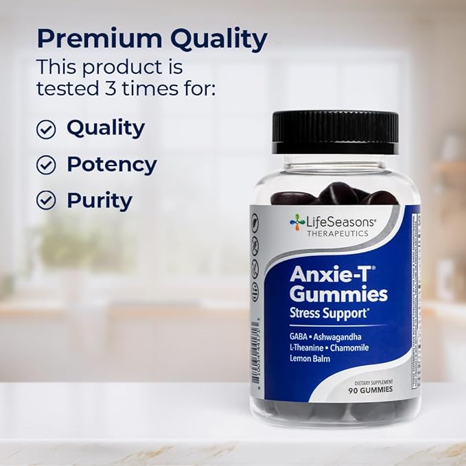 Anxie-T - Stress Relief Gummy - Vitamin Supplement - Image 4