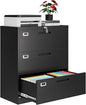 3 Drawer File Cabinets for Home Office, Office Storage Caninets Steel Cabnet by AFAIF