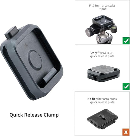 PGYTECH Quick Release Plate Clamp, - Image 2
