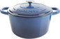 Crock-Pot Artisan 7-Quart Round Enameled Cast Iron Dutch Oven – Sapphire Blue by Crock-PotBrand