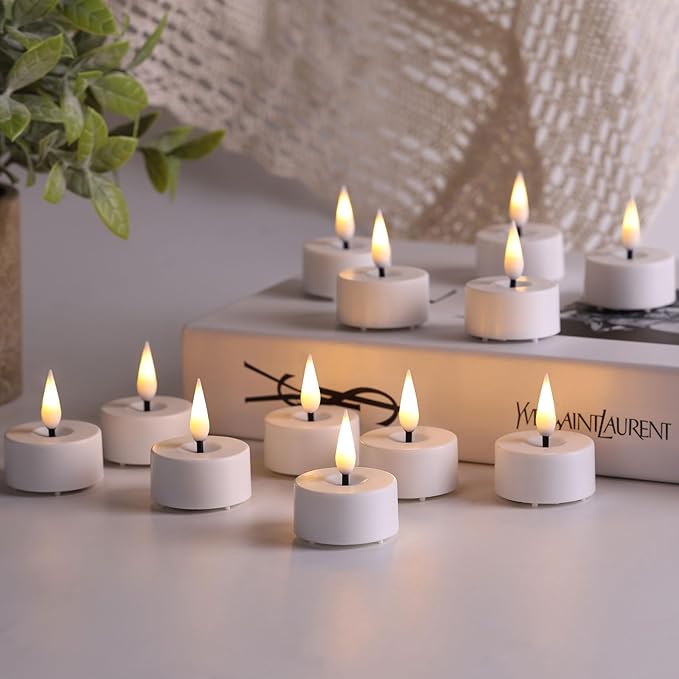 Eywamage White LED Tealights - Image 6