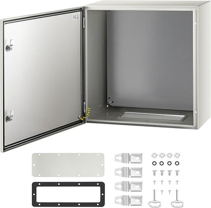 VEVOR NEMA Steel Enclosure, IP66 Waterproof & Dustproof, Outdoor/Indoor by VEVOR