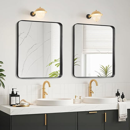 Fabuday Black Sink Mirror for Bathroom - Image 6