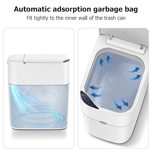 MUEE Automatic Motion Sensor Bathroom Trash Can - Image 2