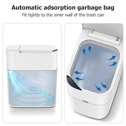 MUEE Automatic Motion Sensor Bathroom Trash Can - Image 2