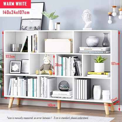 IOTXY Wooden Open Shelf Bookcase - Image 2