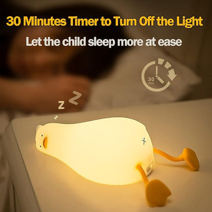 LEDHOLYT Night Light for Kids, Cute Silicone Nursery Duck Lamp for Baby and - Image 4