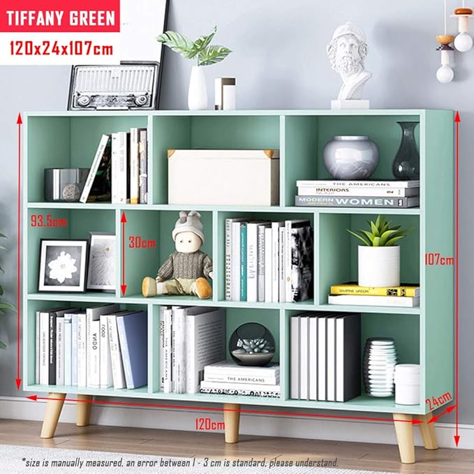 IOTXY Wooden Open Shelf Bookcase - Image 2