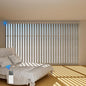 Blindify Motorized Vertical Blinds, 3-Layer Grey by BlindifyOffical
