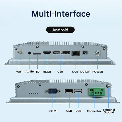 8-Inch Touchscreen Monitor, Ratio 16:10 Embedded Industiral Touch Screen Tablet - Image 6