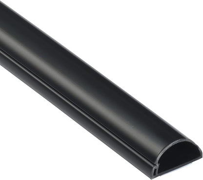 D-Line Half Round Cord Hider, Patented Cable Cover, Hide TV Wall Mount Wires by D-LineUSAinc