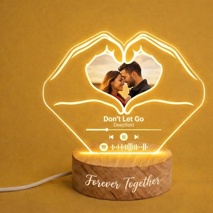 Personalized Spotify Plaque Night Light by MamaEra