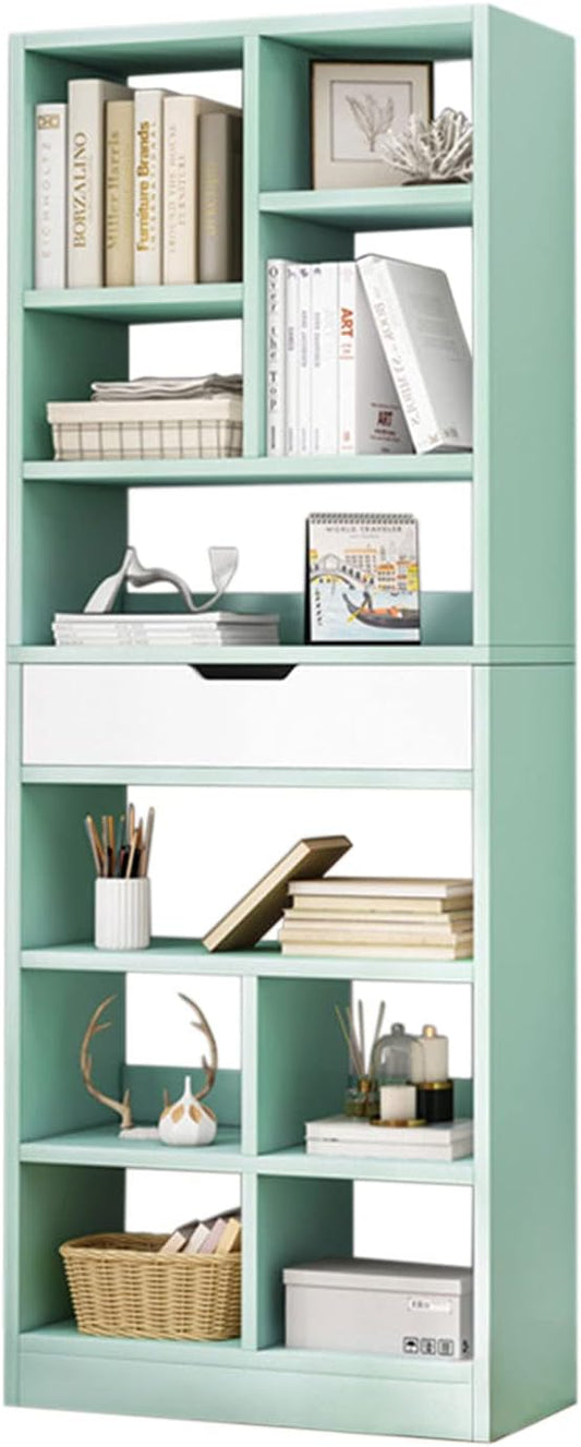IOTXY Wooden Open Shelf Bookcase by IOTXY