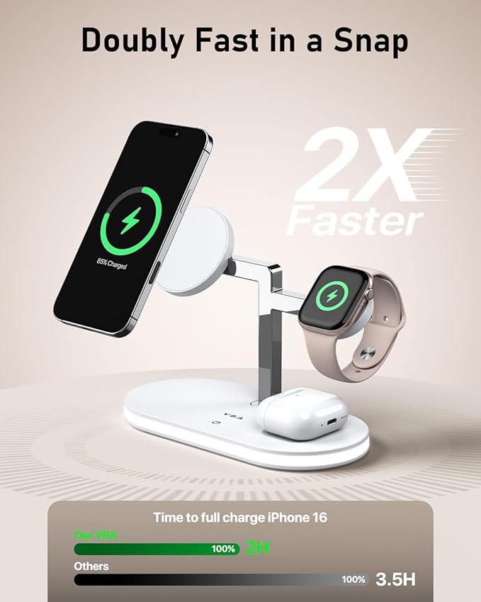 VBA 4 in 1 Wireless Charging Station - Image 3