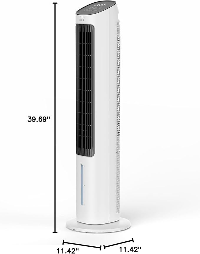 DREO Cooling Fans That Blow Cold Air, 2023 Upgrade Tower Fan - Image 2