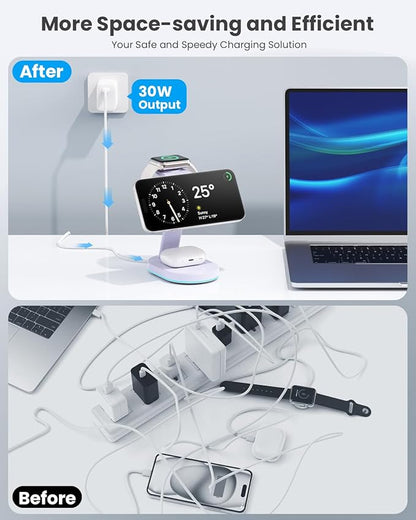 3 in 1 Wireless Charger Charging Station - Image 7