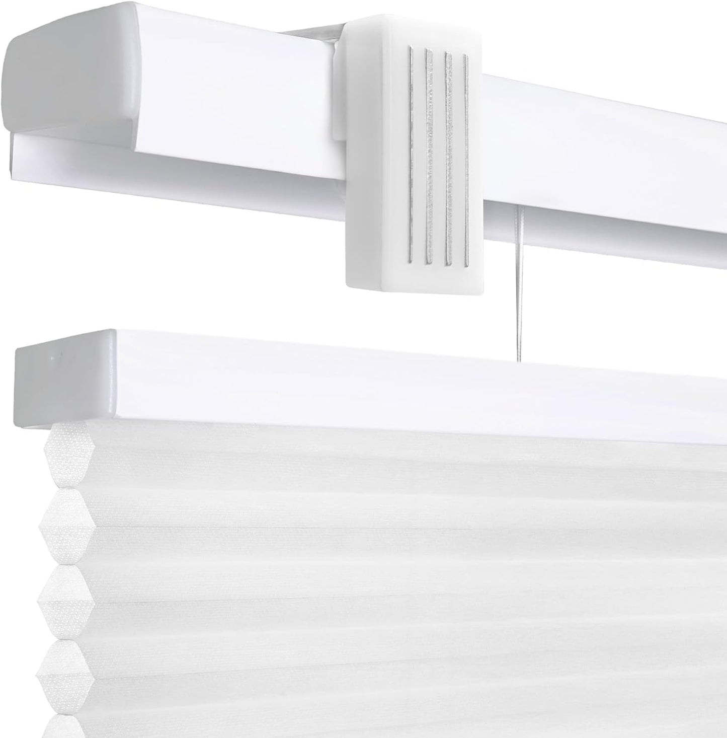 REGAL estate Magnetic Top Down Bottom Up Door Shades, White, 25 x 72 in | Strong-hold MagMount, Thermal insulation, Adjustable privacy for steel doors, Light filtering, Cordless cellular shade
