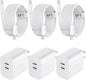 Phone 17 16/15 Pro Max Charger Fast Charging, 20W Dual Port USB C Fast Wall by Auorld