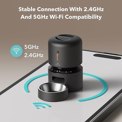 PETLIBRO Automatic Cat Feeder, 5G WiFi Pet Feeder - Image 4
