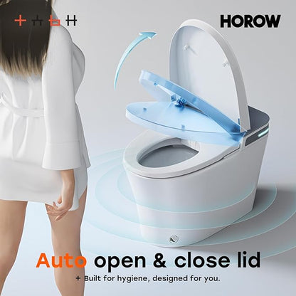 HOROW Bidet Toilet 10" Rough-in, Smart Toilet - Image 4