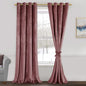 JIUZHEN Super Soft Velvet Curtains 120 inch, Thermal Insualted Smooth by JIUZHEN