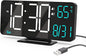 KOSUMOSU Digital Clock for Bedroom 6.7in Small Digital Alarm Clock Black by KOSUMOSUTECHNOLOGY