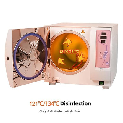 16L/18L/23L Benchtop Type Autoclave Class N Series Portable Lab Autoclave Steam - Image 3