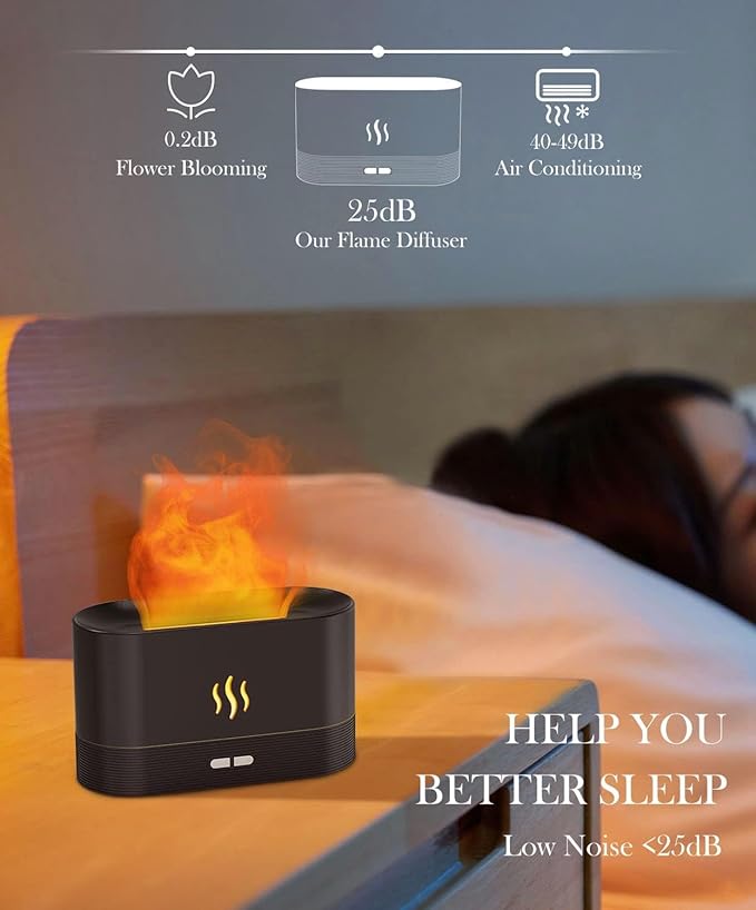 Flame Air Diffuser Humidifier, Upgraded Scent Diffuser - Image 5