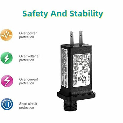 2PCS Replacement 12V 1A LED Transformer JT-DC120V1000-F Class 2 Power Supply - Image 2