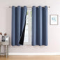 ChrisDowa 100% Blackout Curtains 63 inch Long by ChrisDowa
