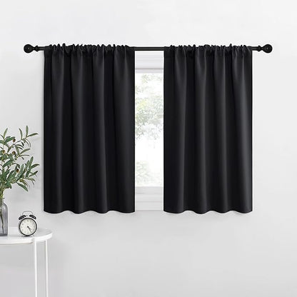 NICETOWN Short Curtains 36 inches Long, Kitchen Window Curtains Over Sink by NICETOWN