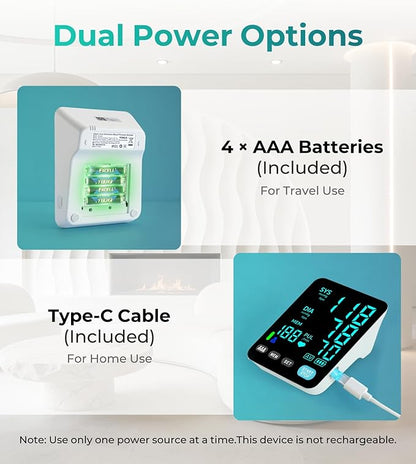 YONLO Blood Pressure Monitor, Automatic Upper Arm Blood Pressure Monitors - Image 6