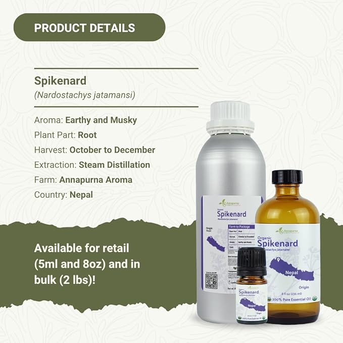 Organic Spikenard Essential Oil - Image 5