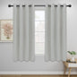 Easy-Going Blackout Curtains for Bedroom, Solid Thermal Insulated Grommet and by Easy-Going