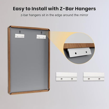 LOAAO 60X36 Inch Bathroom Mirror - Image 6