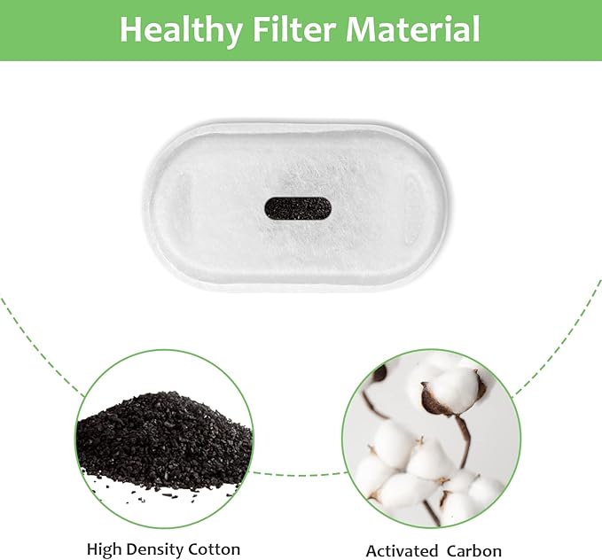 Cat Fountain Filters, 16 Pack Cat Water Fountain Filter - Image 4