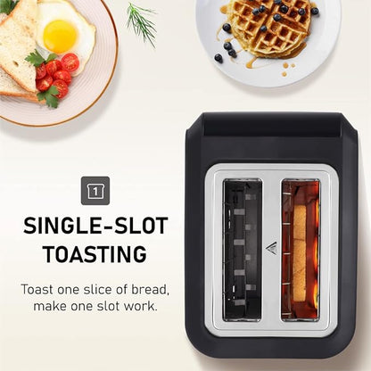 Touchscreen Toaster 2 Slice, KETIAN Bagel English Muffins Toast Pastry Waffles - Image 4