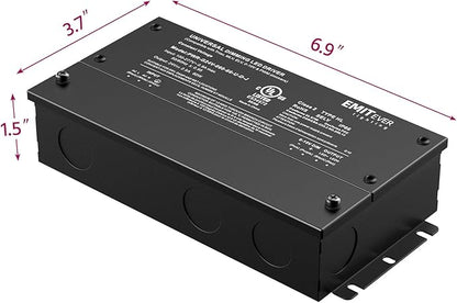 EMITEVER Dimmable Led Driver, 2 Packs 60W AC 110V-277V to DC 24V Transformer - Image 3